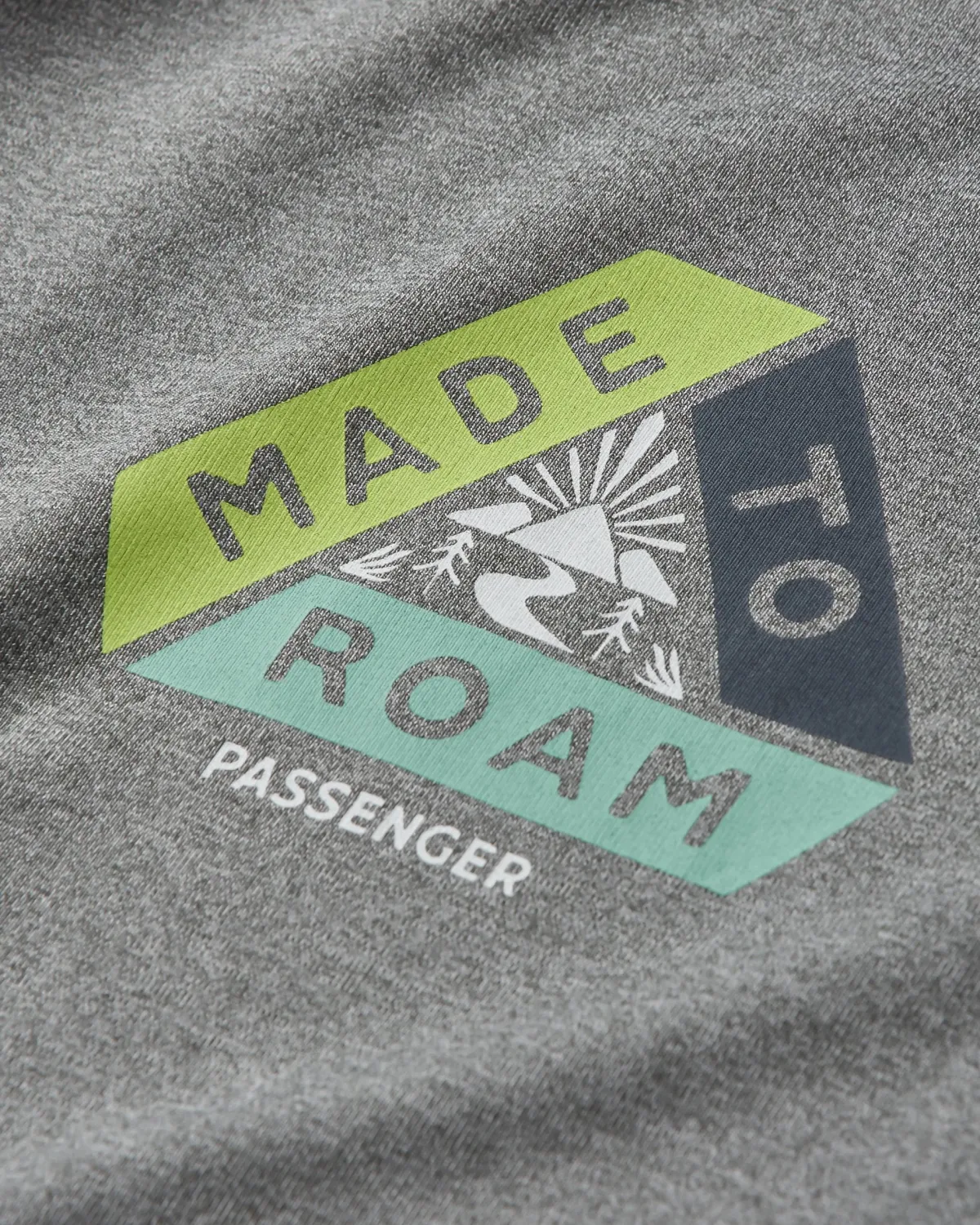 T-Shirts & Tank Tops|Passenger Cool Down Active T-shirt - Gray Marl GrayMarl