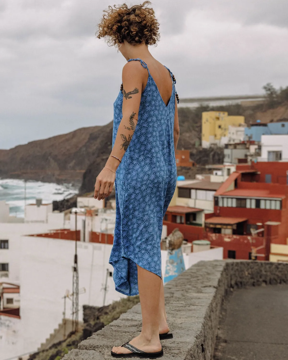 Pants|Dresses & Skirts|Passenger Copetín Jumpsuit - Seaweed Blue Steel SeaweedBlueSteel
