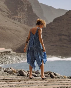Pants|Dresses & Skirts|Passenger Copetín Jumpsuit - Seaweed Blue Steel SeaweedBlueSteel