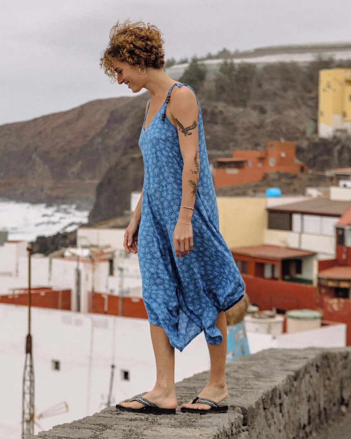 Pants|Dresses & Skirts|Passenger Copetín Jumpsuit - Seaweed Blue Steel SeaweedBlueSteel