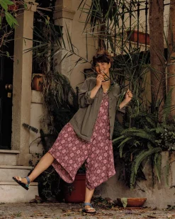 Jumpsuits & Playsuits|Pants|Passenger Copetín Jumpsuit - Tile Wine TileWine