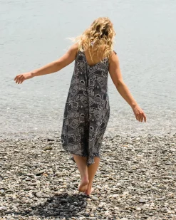 Pants|Dresses & Skirts|Passenger Copetín Jumpsuit - Vintage Patchwork Navy VintagePatchworkNavy