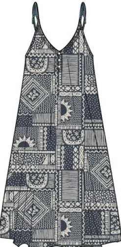 Pants|Dresses & Skirts|Passenger Copetín Jumpsuit - Vintage Patchwork Navy VintagePatchworkNavy