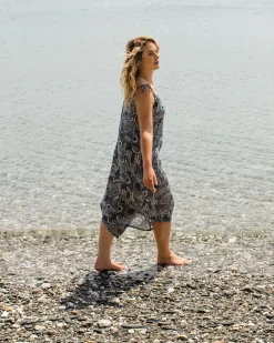 Pants|Dresses & Skirts|Passenger Copetín Jumpsuit - Vintage Patchwork Navy VintagePatchworkNavy