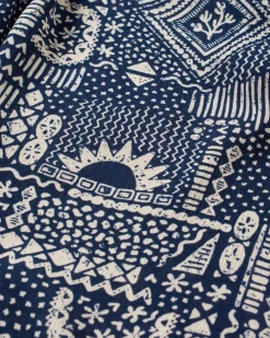 Pants|Dresses & Skirts|Passenger Copetín Jumpsuit - Vintage Patchwork Navy VintagePatchworkNavy