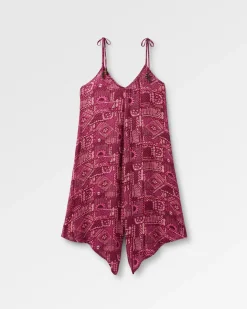 Pants|Dresses & Skirts|Passenger Copetín Jumpsuit - Vintage Patchwork Wine VintagePatchworkWine