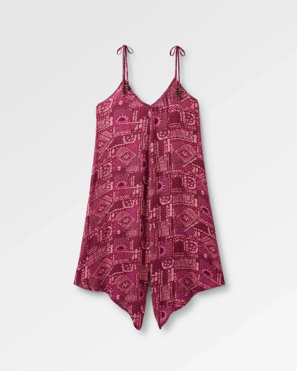 Pants|Dresses & Skirts|Passenger Copetín Jumpsuit - Vintage Patchwork Wine VintagePatchworkWine