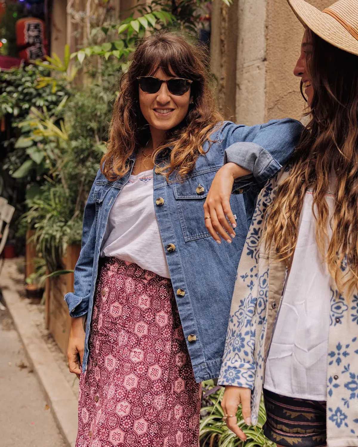 Shirts|Shirts|Passenger Coral Organic Cotton Long Sleeve Shirt - Washed Denim WashedDenim