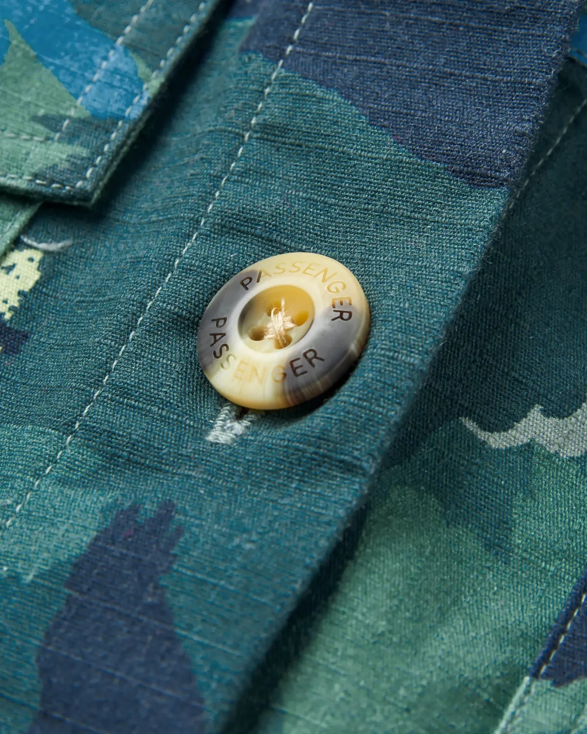 Shirts|Shirts|Passenger Coral Organic Cotton Long Sleeve Shirt - Alpine Camo Rain Forest AlpineCamoRainForest