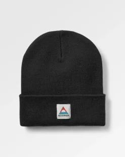 Beanies|Passenger Core Recycled Acrylic High-Top Beanie - Black