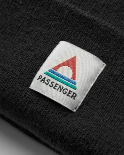 Beanies|Passenger Core Recycled Acrylic High-Top Beanie - Black
