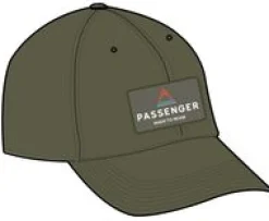 Caps & Hats|Caps & Hats|Passenger Core Recycled Cotton Trucker Hat - Khaki Green KhakiGreen