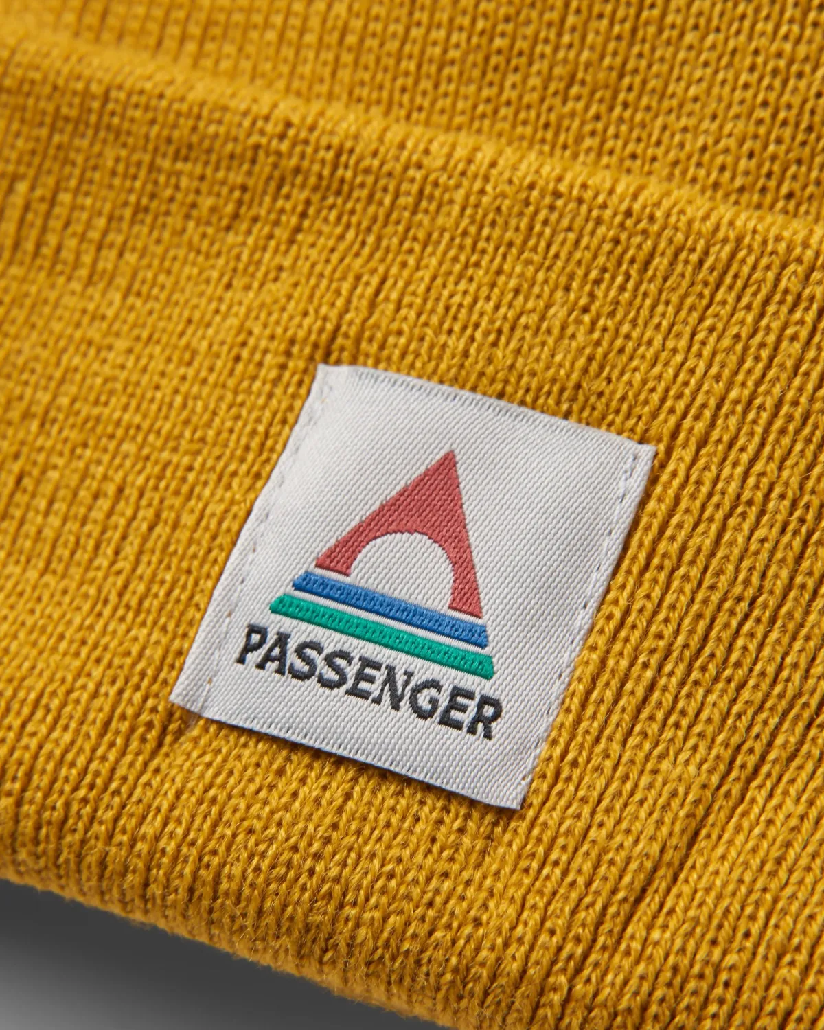 Beanies|Beanies|Passenger Core Recycled Low-Top Beanie - Mustard Yellow MustardYellow