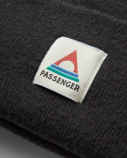 Beanies|Beanies|Passenger Core Recycled Low-Top Beanie - Black