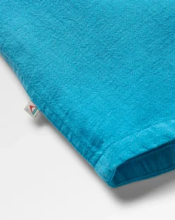 Shirts|Shirts|Passenger Cove Organic Cotton Short Sleeve Shirt - Blue Pool BluePool