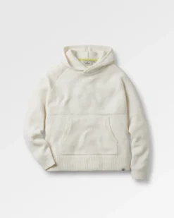 Hoodies|Knitwear|Passenger Cove Recycled Knitted Hoodie - Off White OffWhite