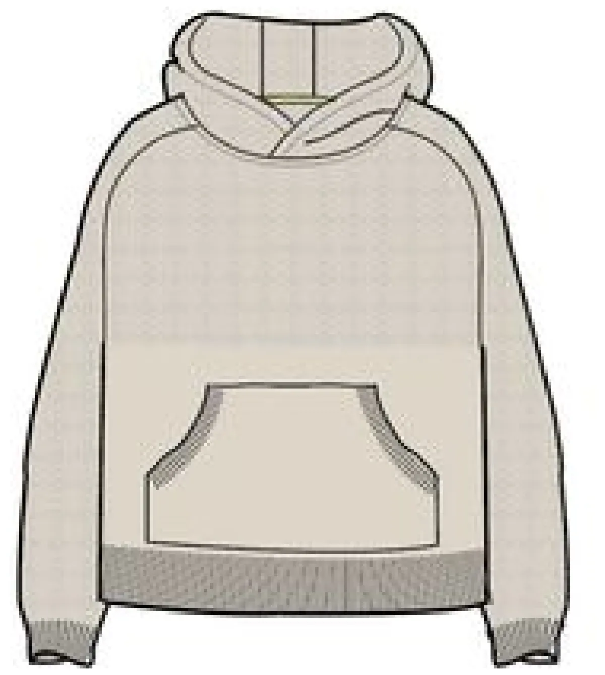 Hoodies|Knitwear|Passenger Cove Recycled Knitted Hoodie - Off White OffWhite