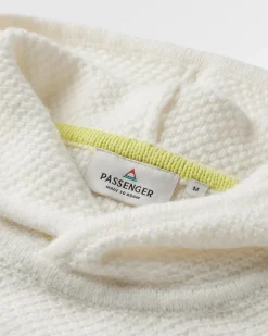 Hoodies|Knitwear|Passenger Cove Recycled Knitted Hoodie - Off White OffWhite