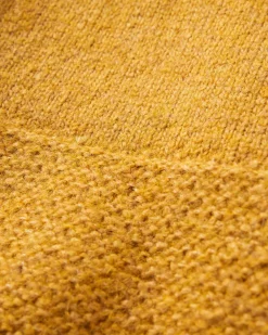 Knitwear|Sweaters|Passenger Cove Recycled Knitted Sweater - Amber Gold AmberGold