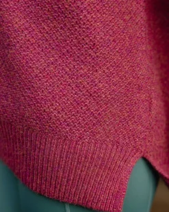 Sweaters|Knitwear|Passenger Cove Recycled Knitted Sweater - Rhubarb