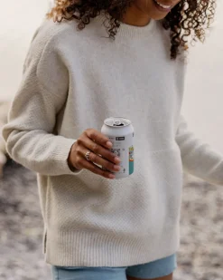Knitwear|Sweaters|Passenger Cove Recycled Knitted Sweater - Off White OffWhite