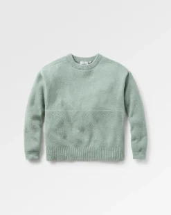 Knitwear|Sweaters|Passenger Cove Recycled Knitted Sweater - Pistachio