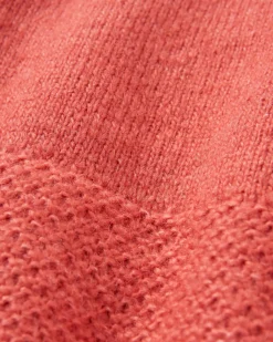 Knitwear|Sweaters|Passenger Cove Recycled Knitted Sweater - Mineral Red MineralRed