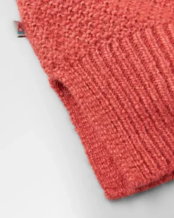 Knitwear|Sweaters|Passenger Cove Recycled Knitted Sweater - Mineral Red MineralRed