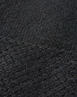 Knitwear|Sweaters|Passenger Cove Recycled Knitted Sweater - Black