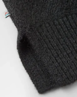 Knitwear|Sweaters|Passenger Cove Recycled Knitted Sweater - Black