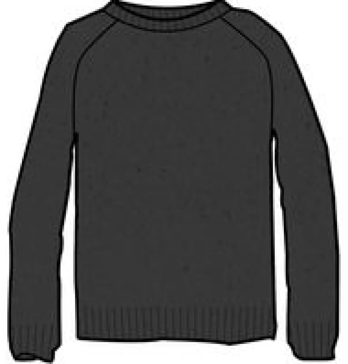 Knitwear|Sweaters|Passenger Cove Recycled Knitted Sweater - Black