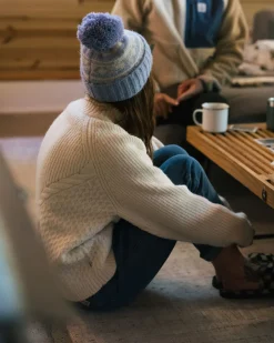 Sweaters|Passenger Cozy Cable Recycled Knitted Sweater - Off White OffWhite