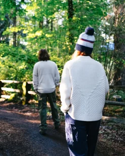 Sweaters|Passenger Cozy Cable Recycled Knitted Sweater - Off White OffWhite