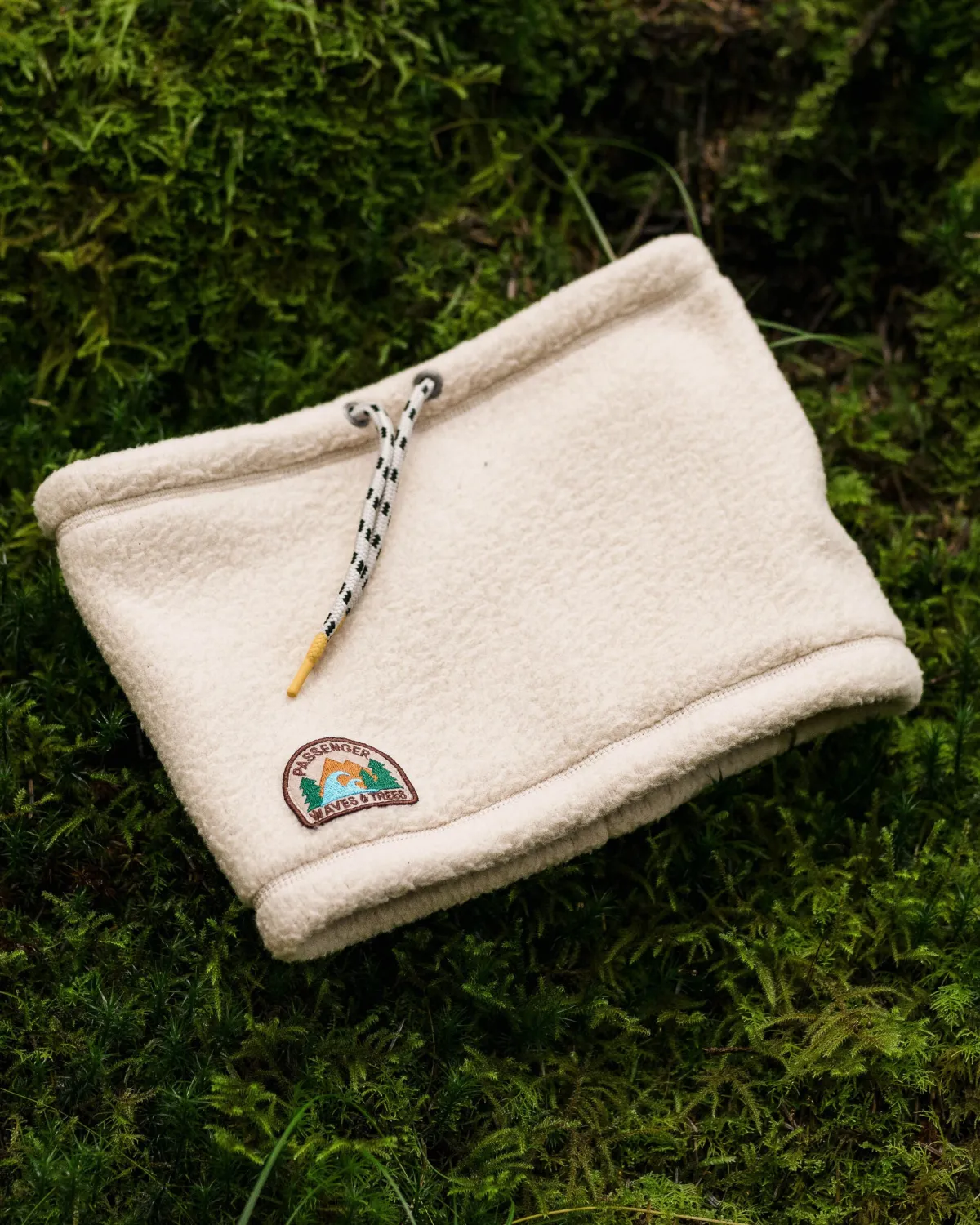Neckwear & Snoods|Beanies|Passenger Cozy Sherpa Fleece Neck Gaiter - Oatmeal