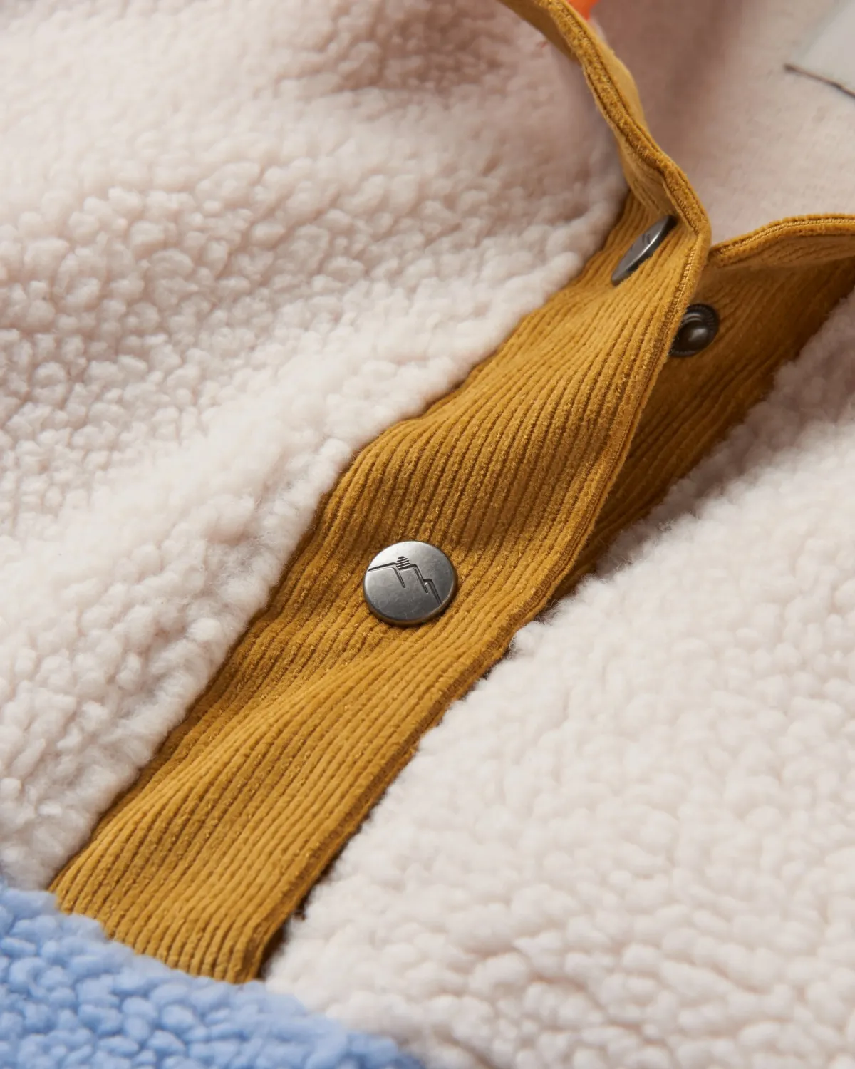 Fleece|Fleece|Passenger Create Recycled Deep-Pile Sherpa Fleece - Blue Fog BlueFog