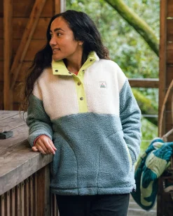 Fleece|Fleece|Passenger Create Recycled Deep-Pile Sherpa Fleece - Arctic