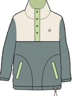 Fleece|Fleece|Passenger Create Recycled Deep-Pile Sherpa Fleece - Arctic