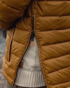 Insulated|Passenger Crest Recycled Insulated Jacket - Golden Brown GoldenBrown