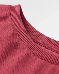 T-Shirts & Tank Tops|Tops & T-Shirts|Passenger Dawn Recycled Cotton Long Sleeve T-Shirt - Earth Red EarthRed