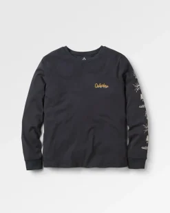 T-Shirts & Tank Tops|Tops & T-Shirts|Passenger Dawn Recycled Cotton Long Sleeve T-Shirt - Black