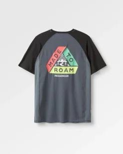 T-Shirts & Tank Tops|T-Shirts & Tank Tops|Passenger Dawn To Dusk Recycled Active T-shirt - Storm Gray StormGray