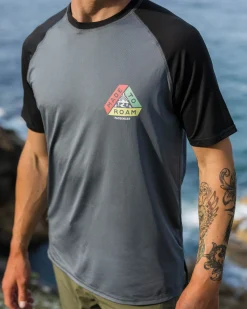 T-Shirts & Tank Tops|T-Shirts & Tank Tops|Passenger Dawn To Dusk Recycled Active T-shirt - Storm Gray StormGray