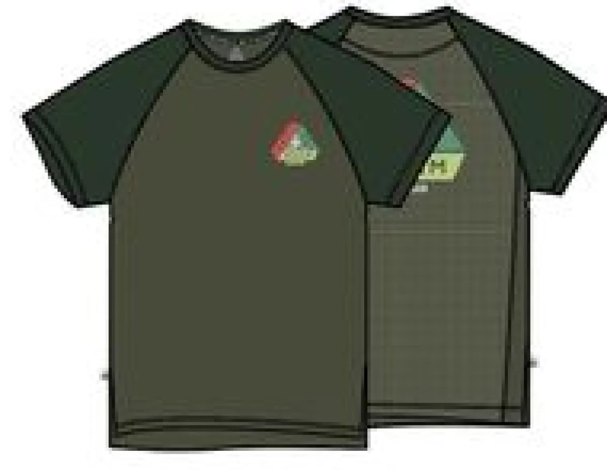 T-Shirts & Tank Tops|T-Shirts & Tank Tops|Passenger Dawn To Dusk Recycled Active T-shirt - Khaki Green KhakiGreen