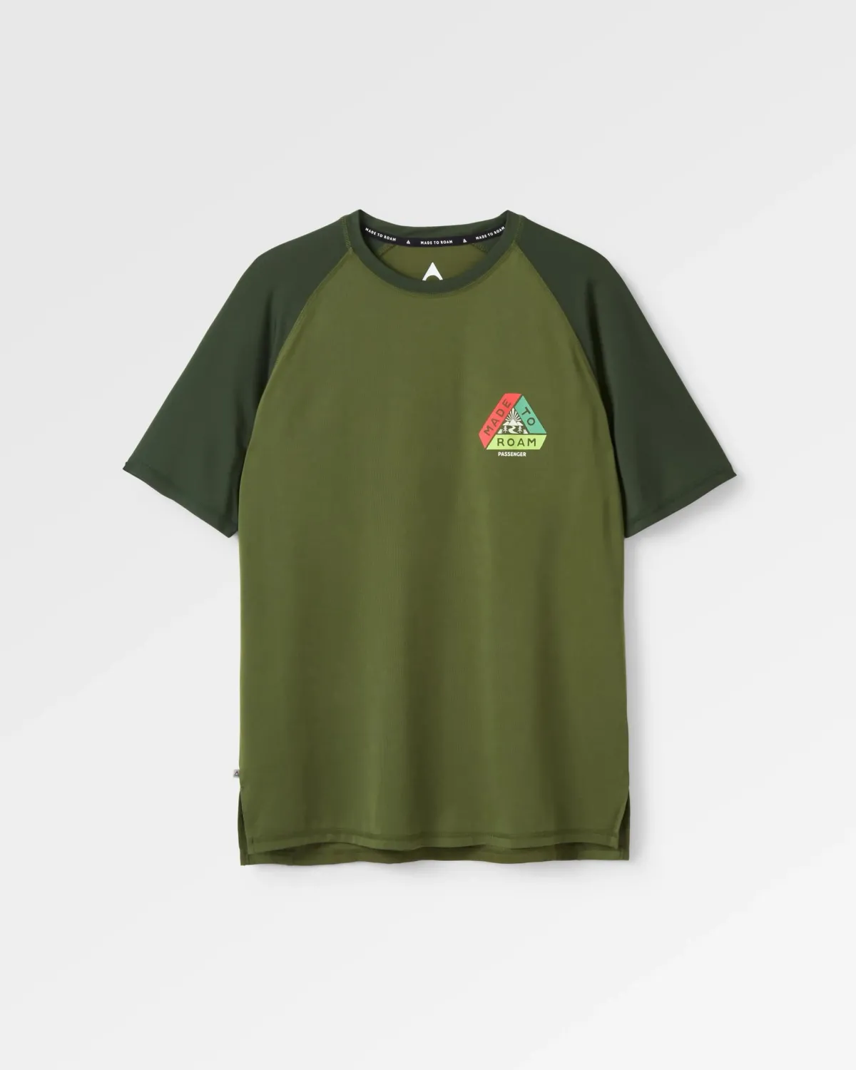 T-Shirts & Tank Tops|T-Shirts & Tank Tops|Passenger Dawn To Dusk Recycled Active T-shirt - Khaki Green KhakiGreen