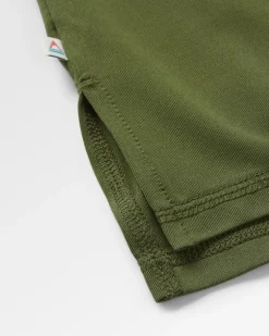 T-Shirts & Tank Tops|T-Shirts & Tank Tops|Passenger Dawn To Dusk Recycled Active T-shirt - Khaki Green KhakiGreen