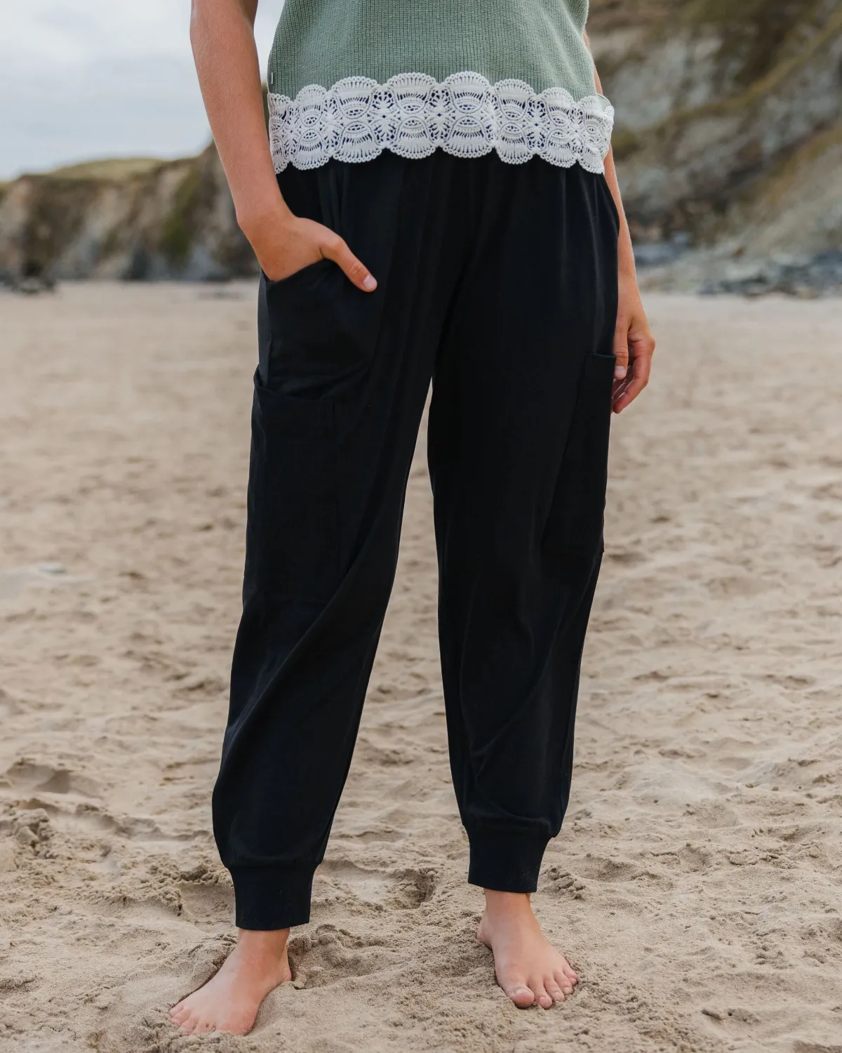 Pants|Overalls & Pants|Passenger Day Dream Recycled Pant - Black