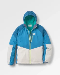 Jackets|Jackets|Passenger Daybreak Lightweight Men's Recycled Thermore Insulated Jacket - Tidal Blue/Blue Steel/Birch TidalBlue/BlueSteel/Birch