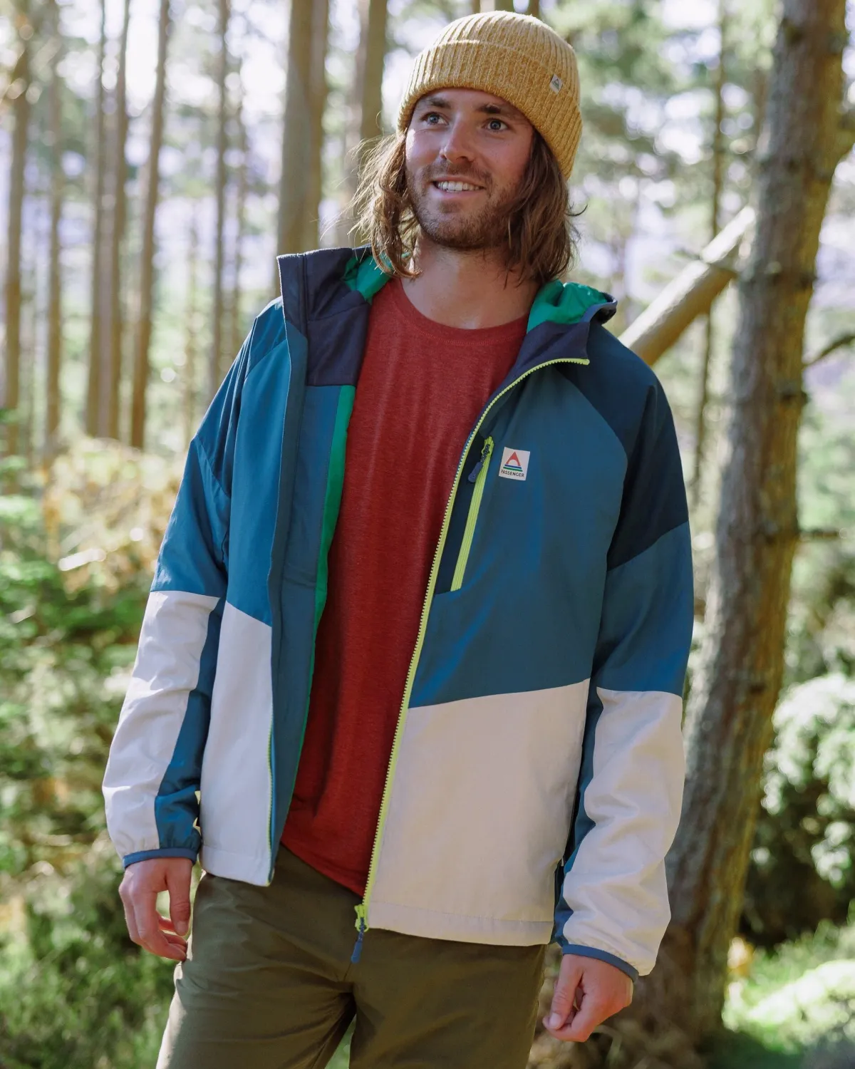 Jackets|Jackets|Passenger Daybreak Lightweight Men's Recycled Thermore Insulated Jacket - Tidal Blue/Blue Steel/Birch TidalBlue/BlueSteel/Birch