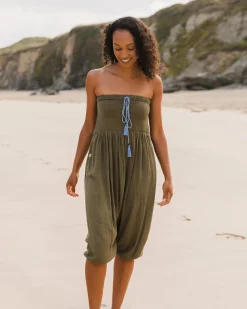 Dresses|Pants|Passenger Daylily Loose Pant - Khaki Green KhakiGreen