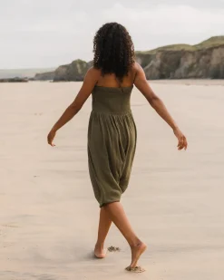 Dresses|Pants|Passenger Daylily Loose Pant - Khaki Green KhakiGreen